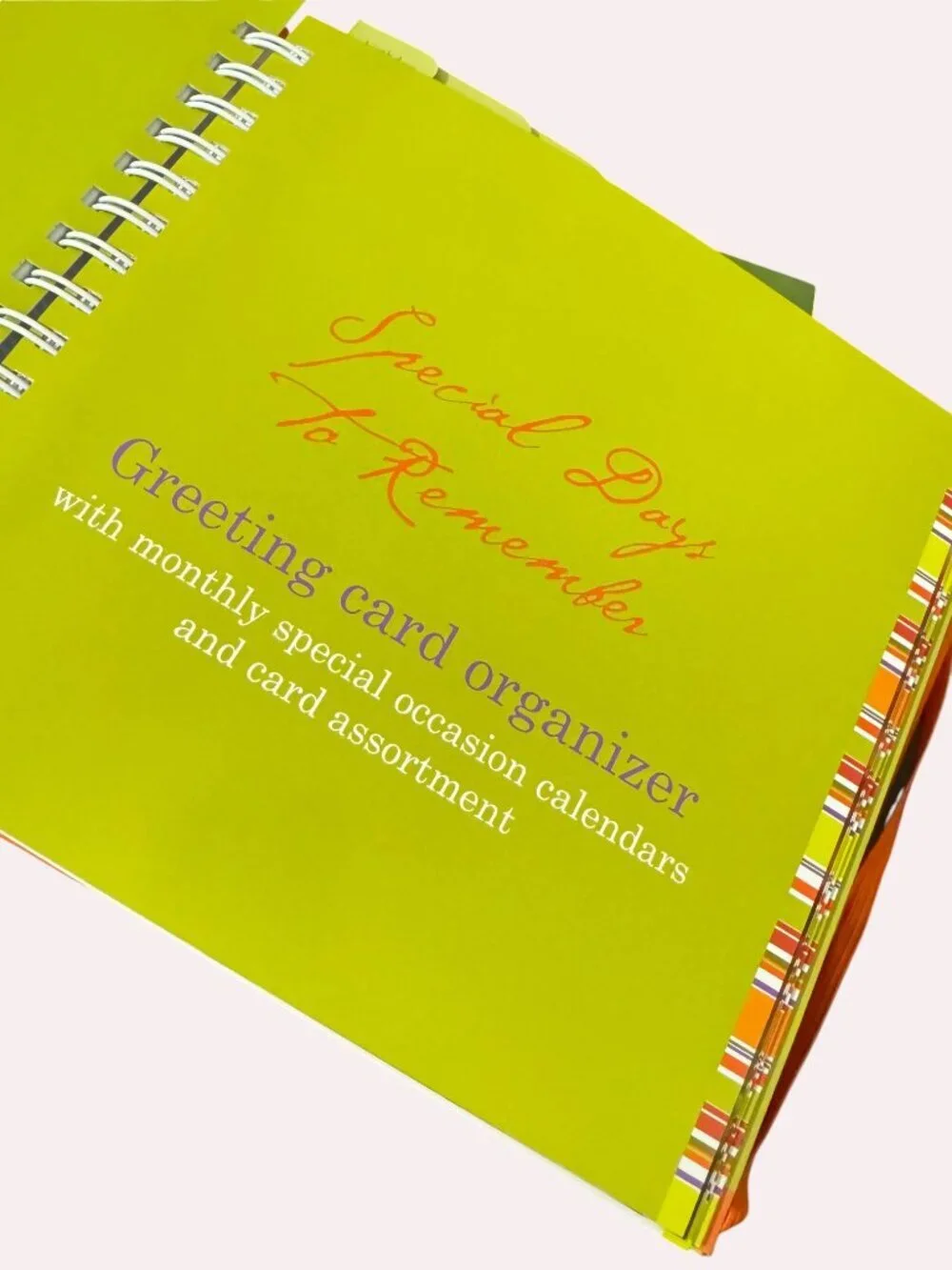 Special Days To Remember Greeting Card Organizer Book w/ Cards New in Box
